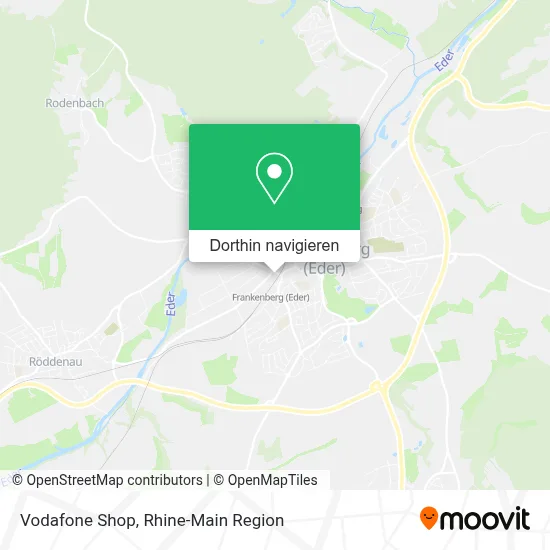 Vodafone Shop Karte