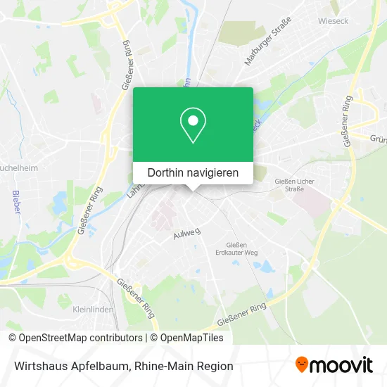 Wirtshaus Apfelbaum Karte