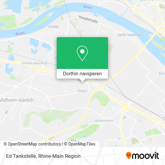 Ed Tankstelle Karte