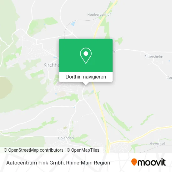 Autocentrum Fink Gmbh Karte