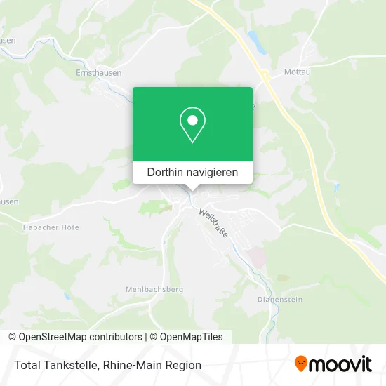 Total Tankstelle Karte