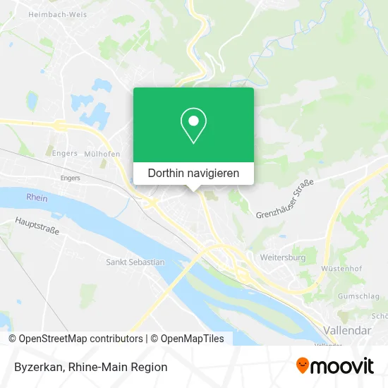 Byzerkan Karte
