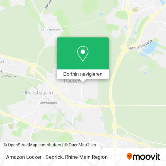 Amazon Locker - Cedrick Karte