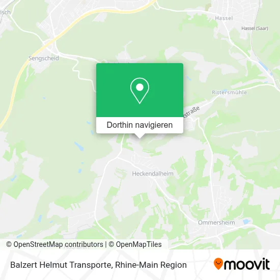 Balzert Helmut Transporte Karte