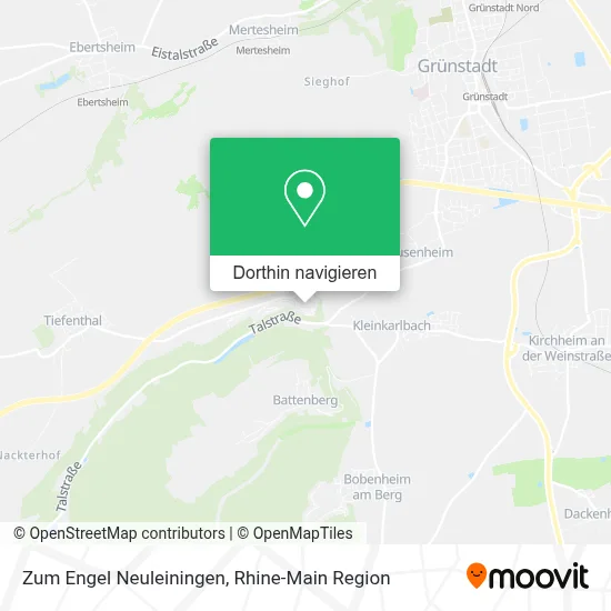 Zum Engel Neuleiningen Karte
