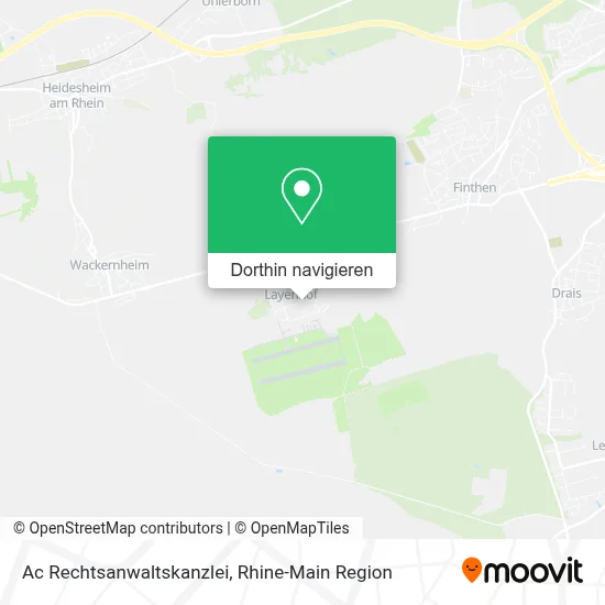 Ac Rechtsanwaltskanzlei Karte