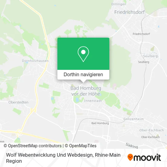 Wolf Webentwicklung Und Webdesign Karte