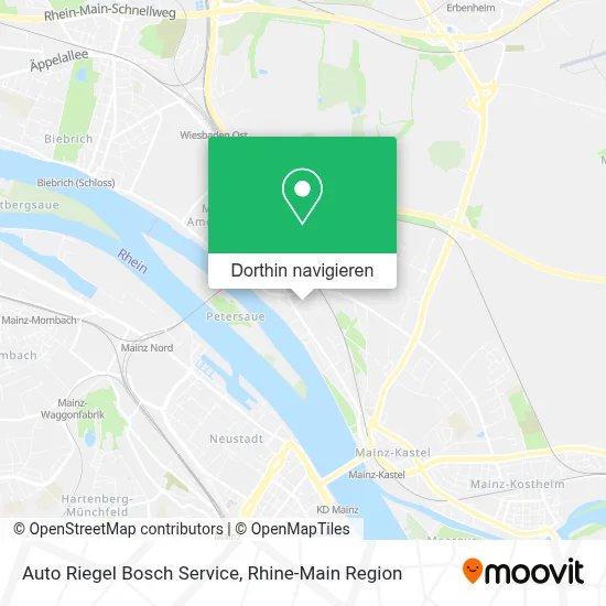 Auto Riegel Bosch Service Karte