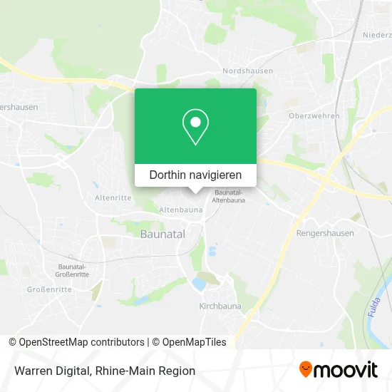 Warren Digital Karte