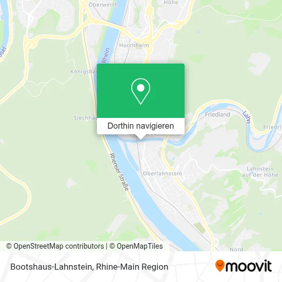 Bootshaus-Lahnstein Karte