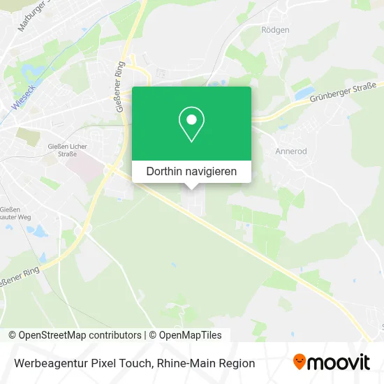 Werbeagentur Pixel Touch Karte