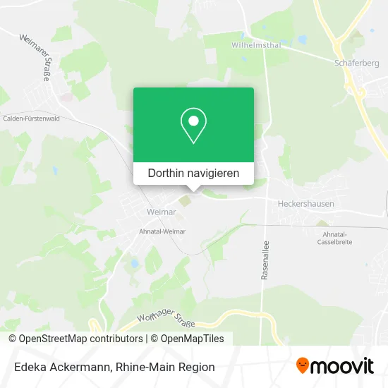 Edeka Ackermann Karte