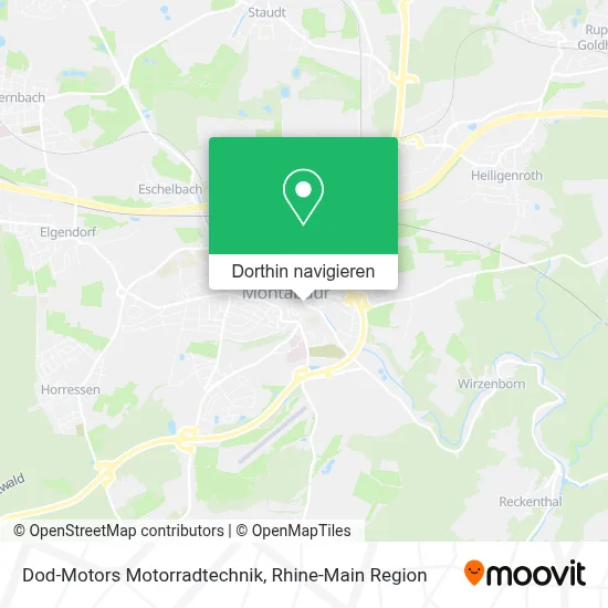 Dod-Motors Motorradtechnik Karte