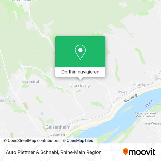 Auto Plettner & Schnabl Karte
