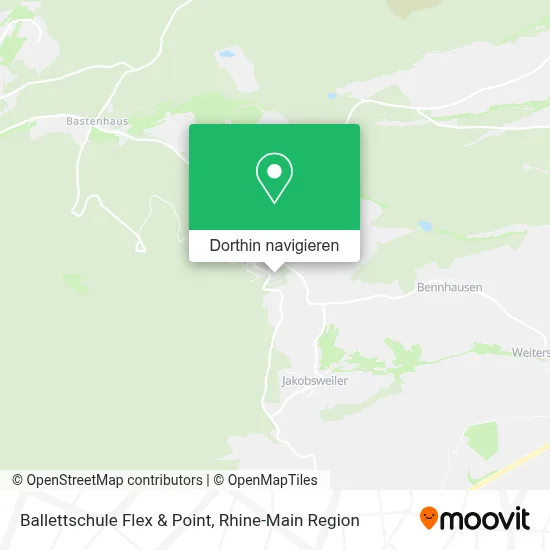 Ballettschule Flex & Point Karte