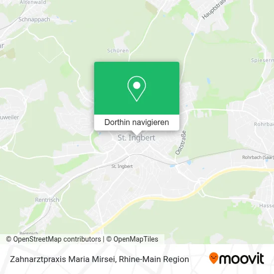 Zahnarztpraxis Maria Mirsei Karte