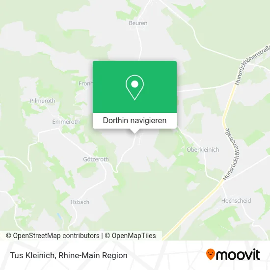 Tus Kleinich Karte