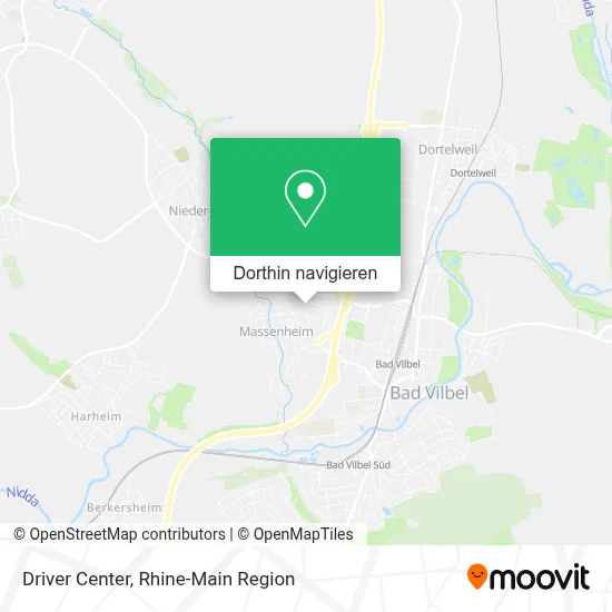 Driver Center Karte