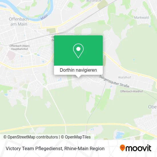 Victory Team Pflegedienst Karte