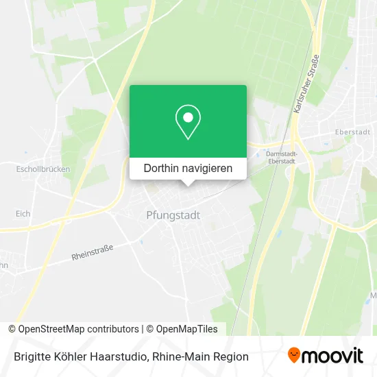 Brigitte Köhler Haarstudio Karte