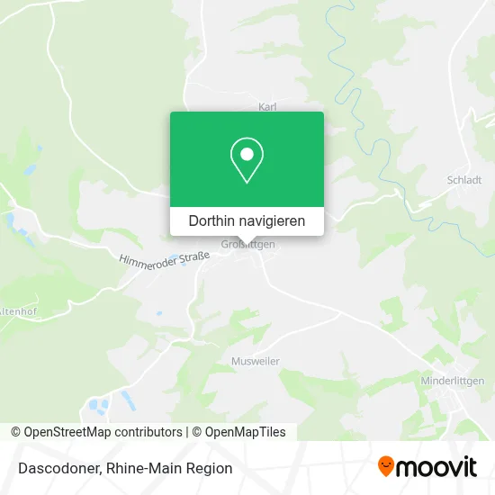 Dascodoner Karte