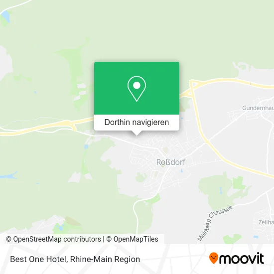 Best One Hotel Karte