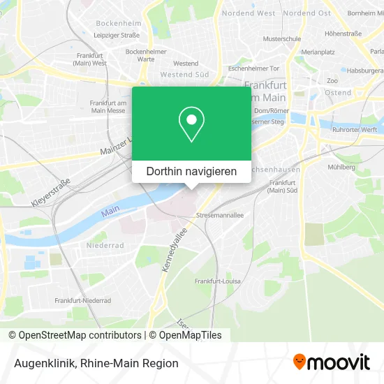 Augenklinik Karte