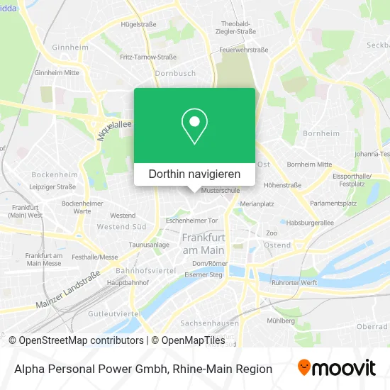 Alpha Personal Power Gmbh Karte