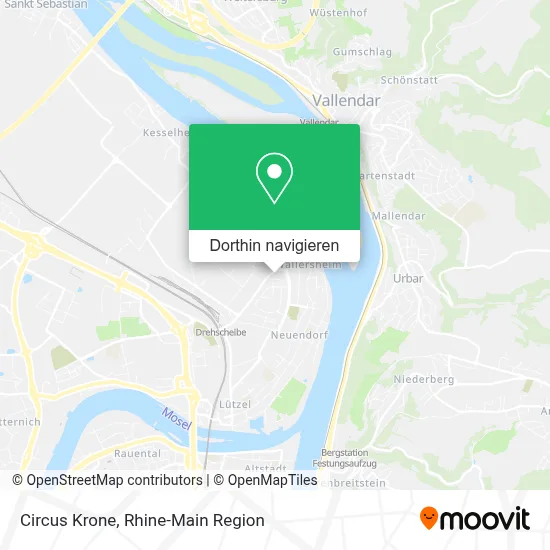 Circus Krone Karte