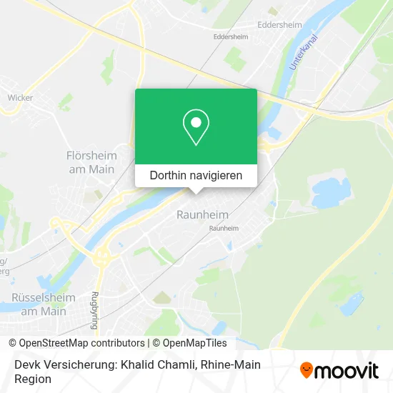 Devk Versicherung: Khalid Chamli Karte