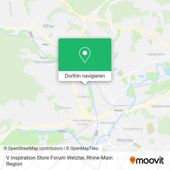 V Inspiration Store Forum Wetzlar Karte