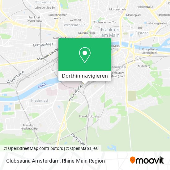 Clubsauna Amsterdam Karte