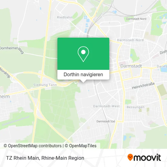 TZ Rhein Main Karte