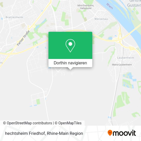 hechtsheim Friedhof Karte