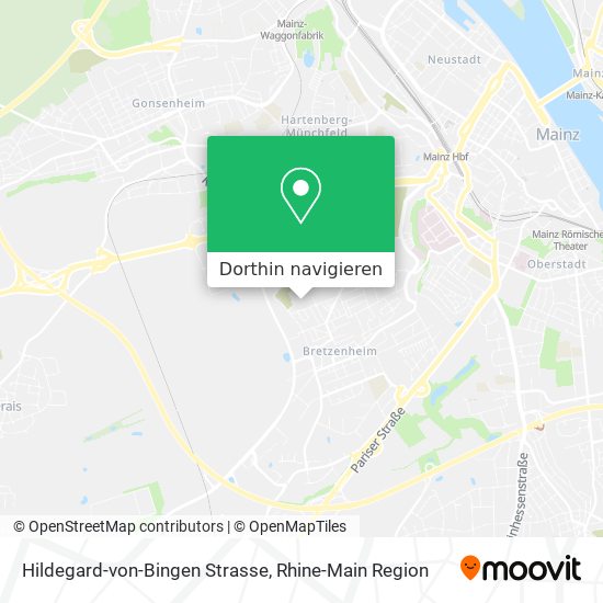 Hildegard-von-Bingen Strasse Karte