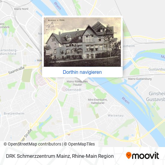 DRK Schmerzzentrum Mainz Karte