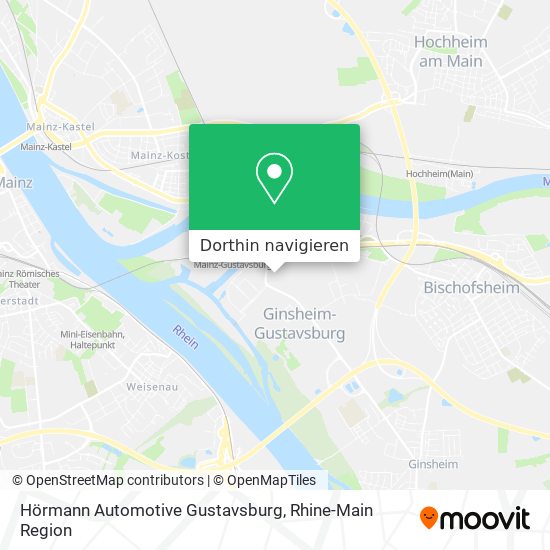 Hörmann Automotive Gustavsburg Karte