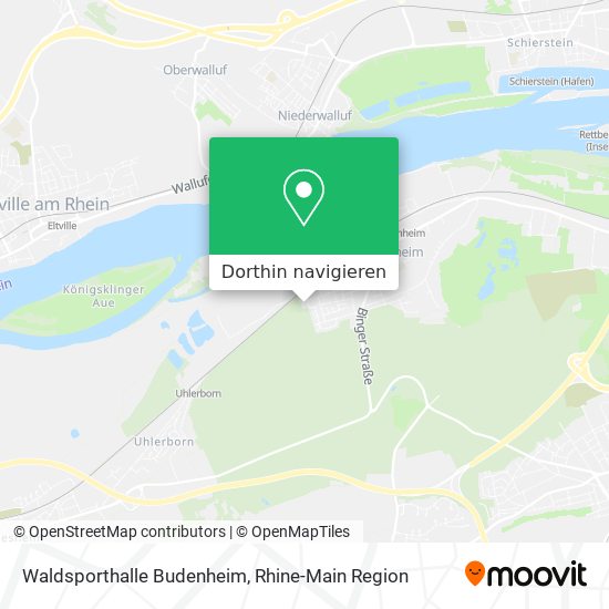 Waldsporthalle Budenheim Karte
