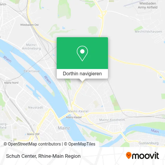 Schuh Center Karte