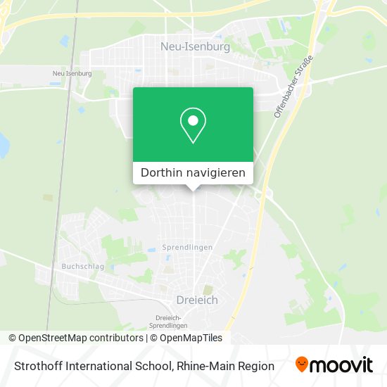 Strothoff International School Karte