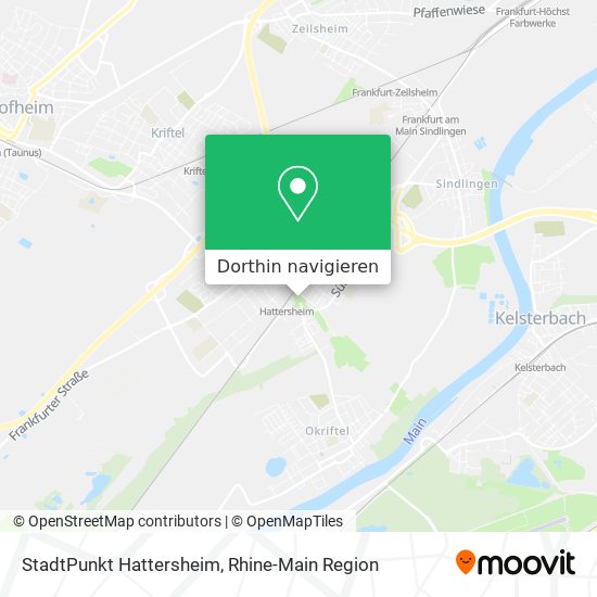 StadtPunkt Hattersheim Karte