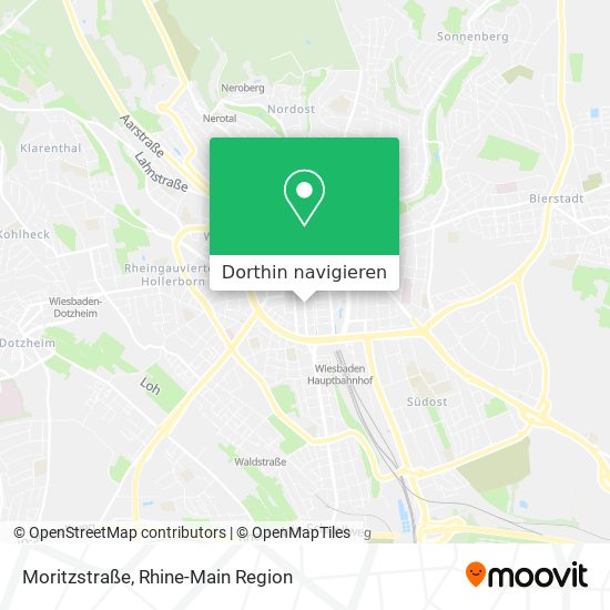 Moritzstraße Karte