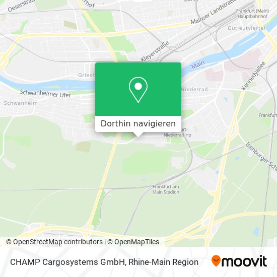CHAMP Cargosystems GmbH Karte