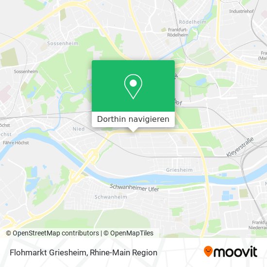 Flohmarkt Griesheim Karte