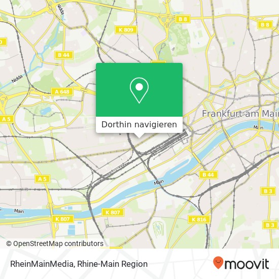 RheinMainMedia Karte