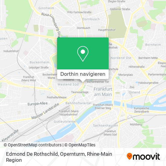 Edmond De Rothschild, Opernturm Karte