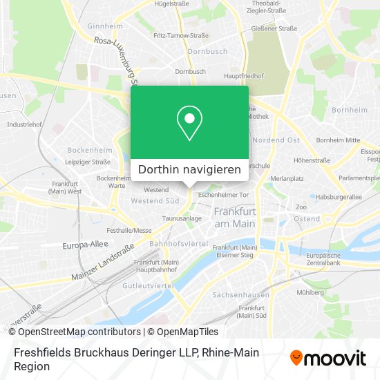 Freshfields Bruckhaus Deringer LLP Karte