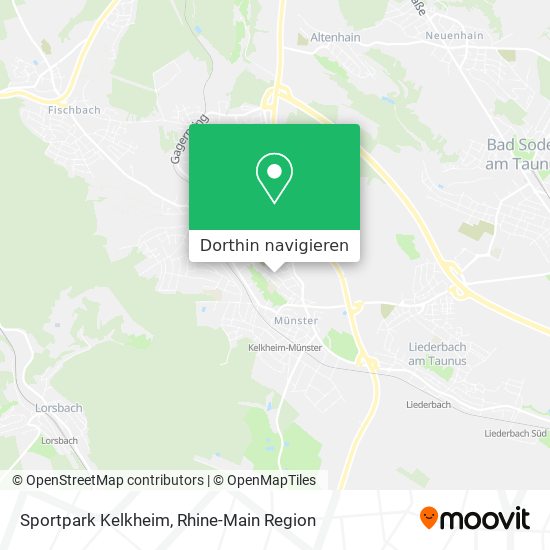 Sportpark Kelkheim Karte