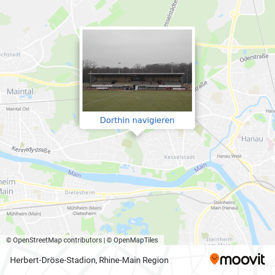 Herbert-Dröse-Stadion Karte