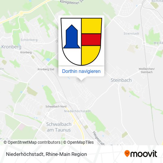 Niederhöchstadt Karte